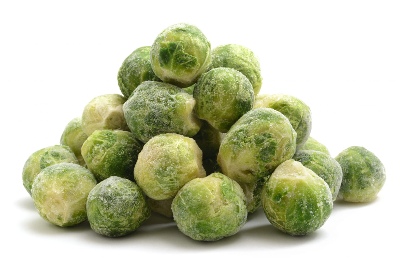 Gefrorener Rosenkohl