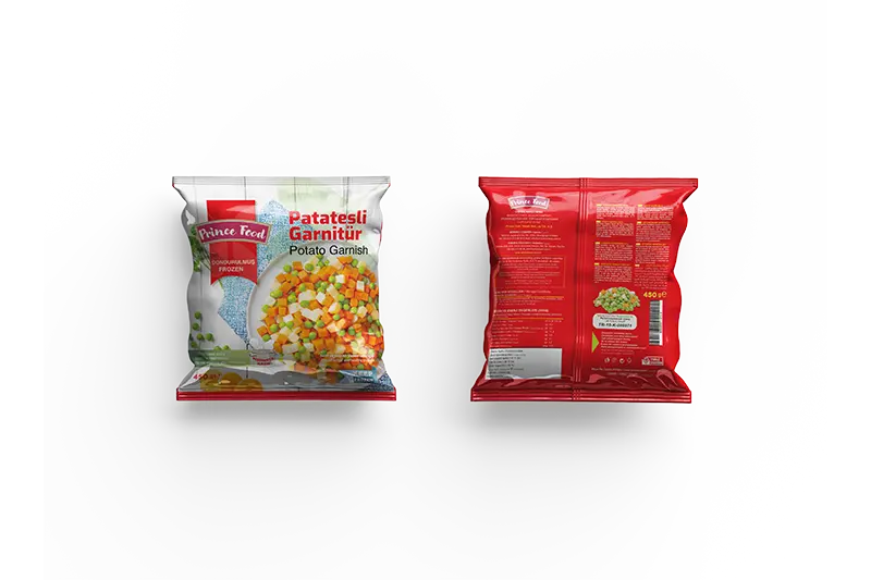 Frozen side dish – potato mixtures