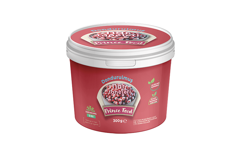 Frozen pomegranate seeds