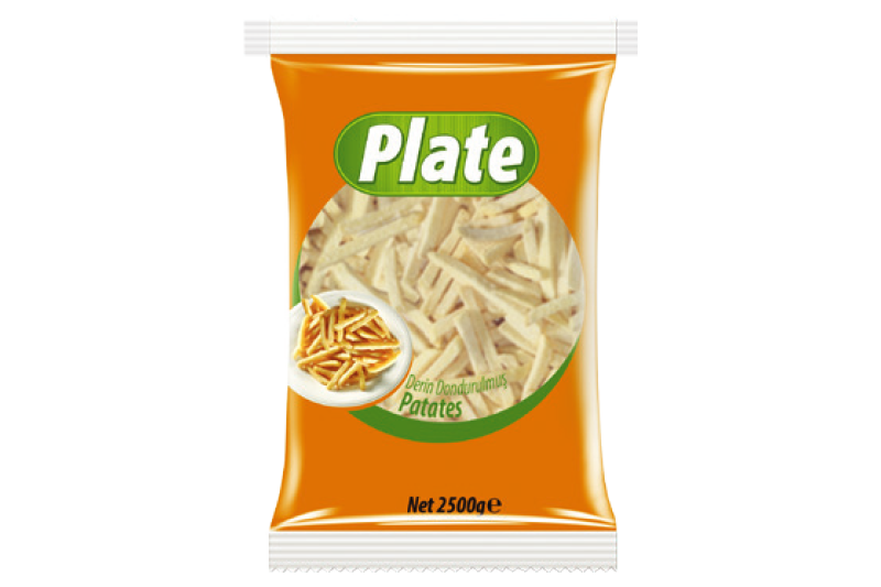 Plate potatoes 2500 g (7×7 thin cut)