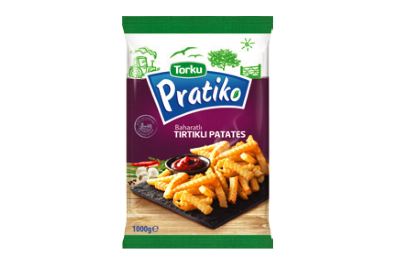 PRATİKO Spicy coated potatoes 1000 g (9×9 serving classic cut)