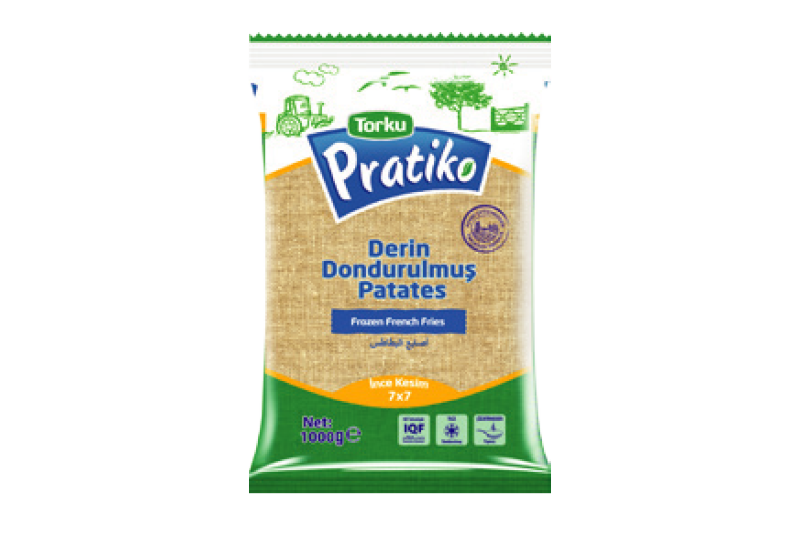 PRATİKO potatoes 1000 g (7×7 thin cut)