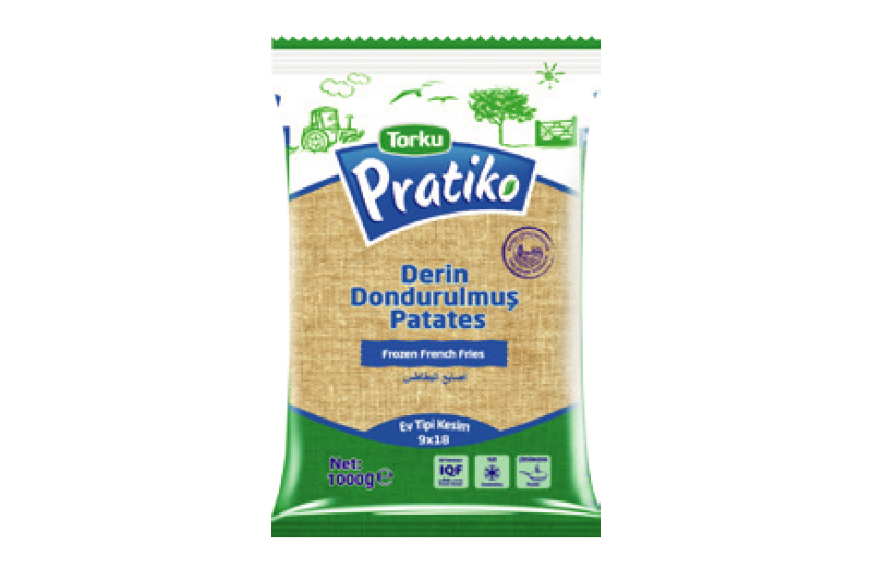 PRATİKO Potatoes 1000 g (9×18 Homemade cut)