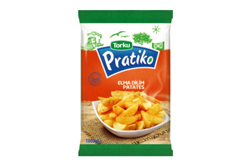 PRATİKO Kartoffeln 1000 g Apfelscheiben