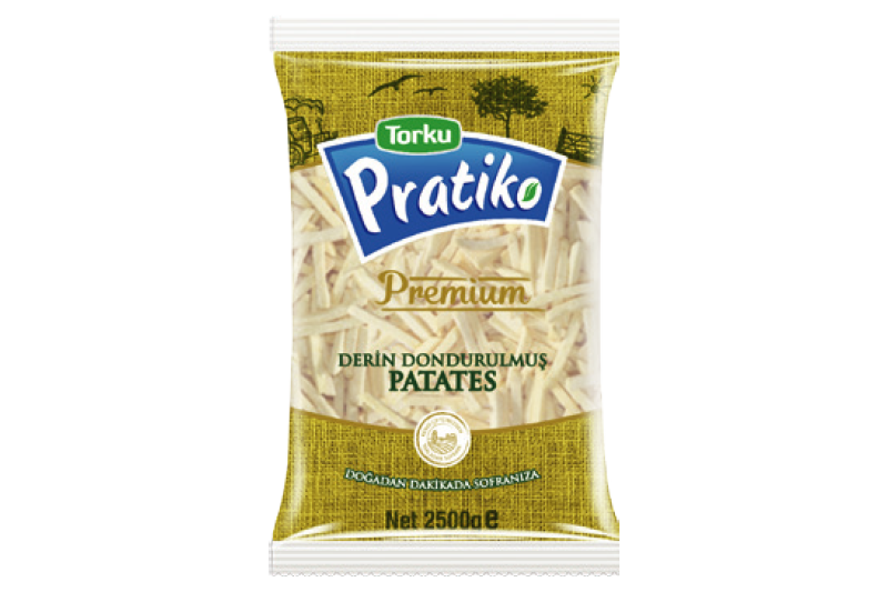 PRATİKO Premium potatoes 2500 g (7×7 thin cut)